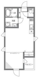 四谷アパートメントWの物件間取画像